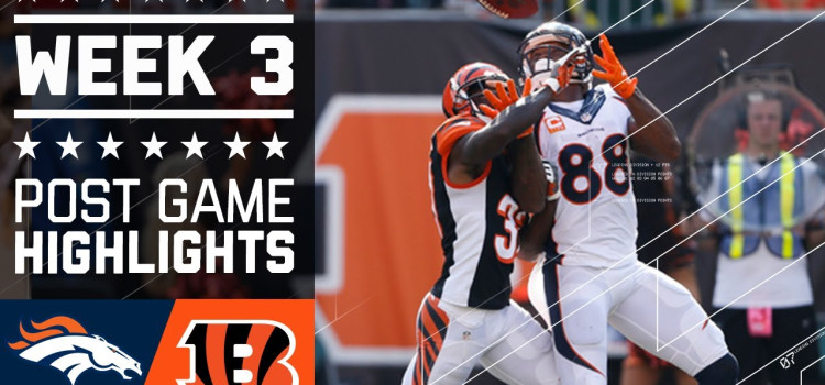 Broncos vs. Bengals FULL GAME (Week 3) | Post Game FULL REPLAY | NFL